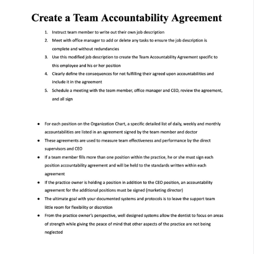 Team Accountability